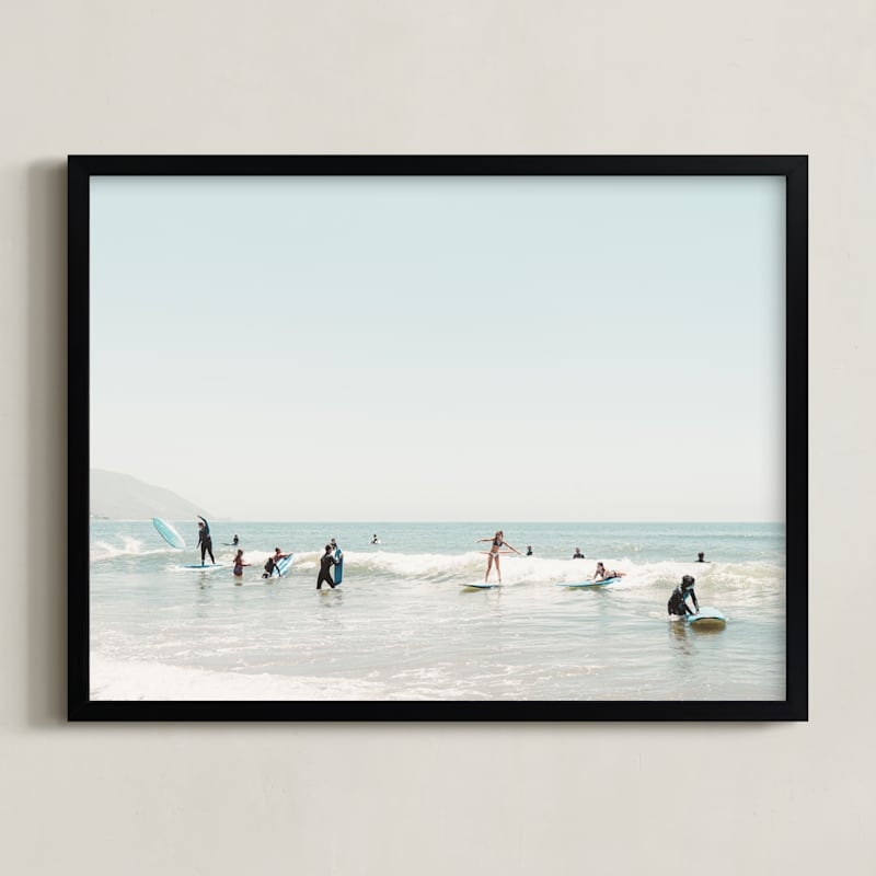 Surf School Open Edition Fine Art Print - Image 0