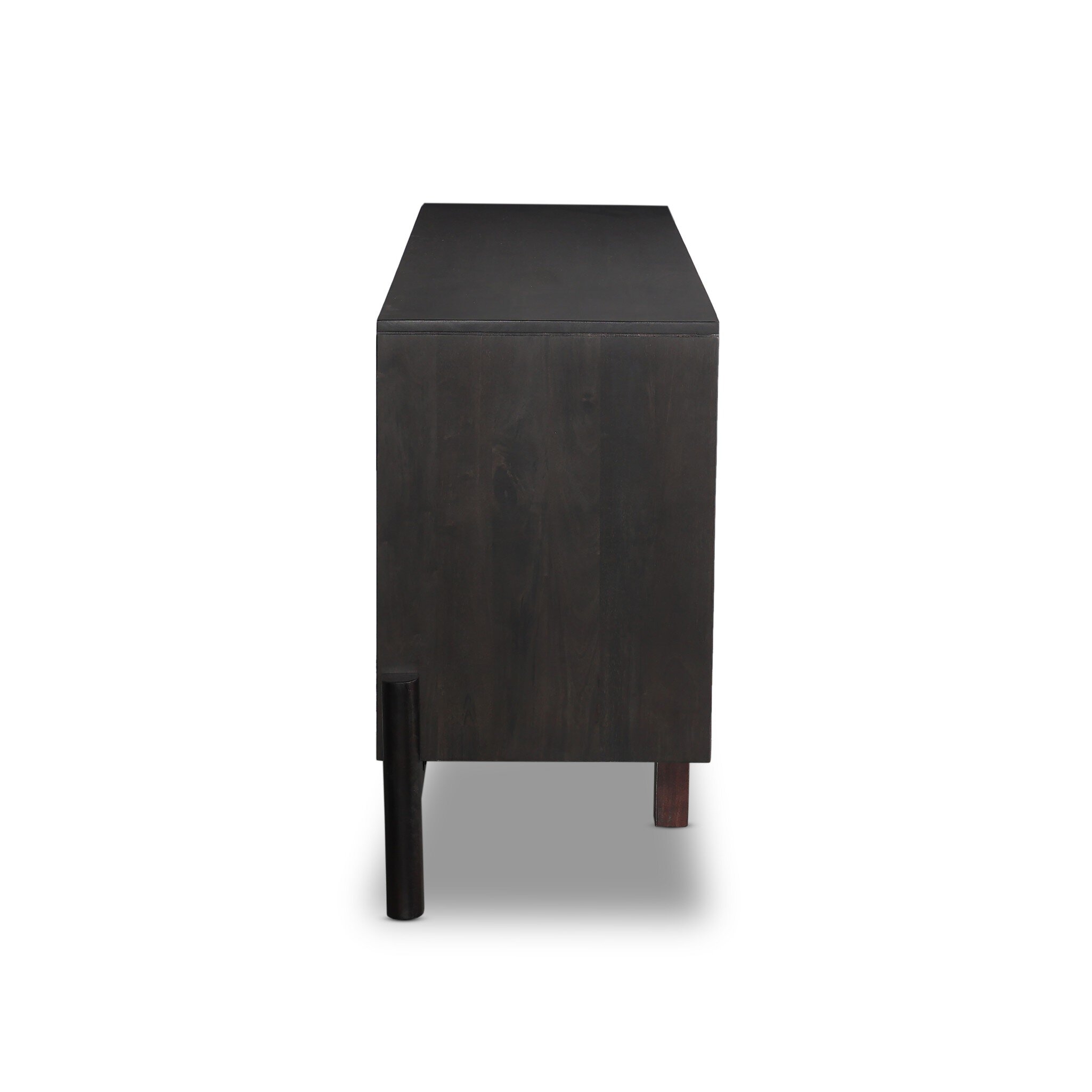 Reza Sideboard - Worn Black Parawood - Image 5