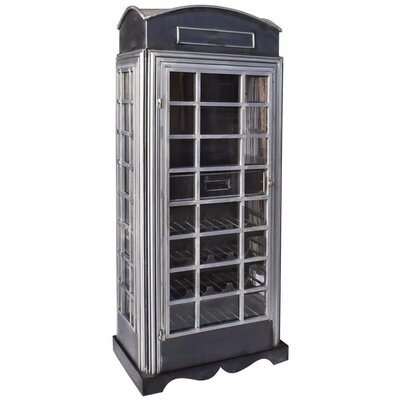 77 Inch Tall Wine Rack Storage Home Entertainment Bar Cabinet Phone Booth - Image 0
