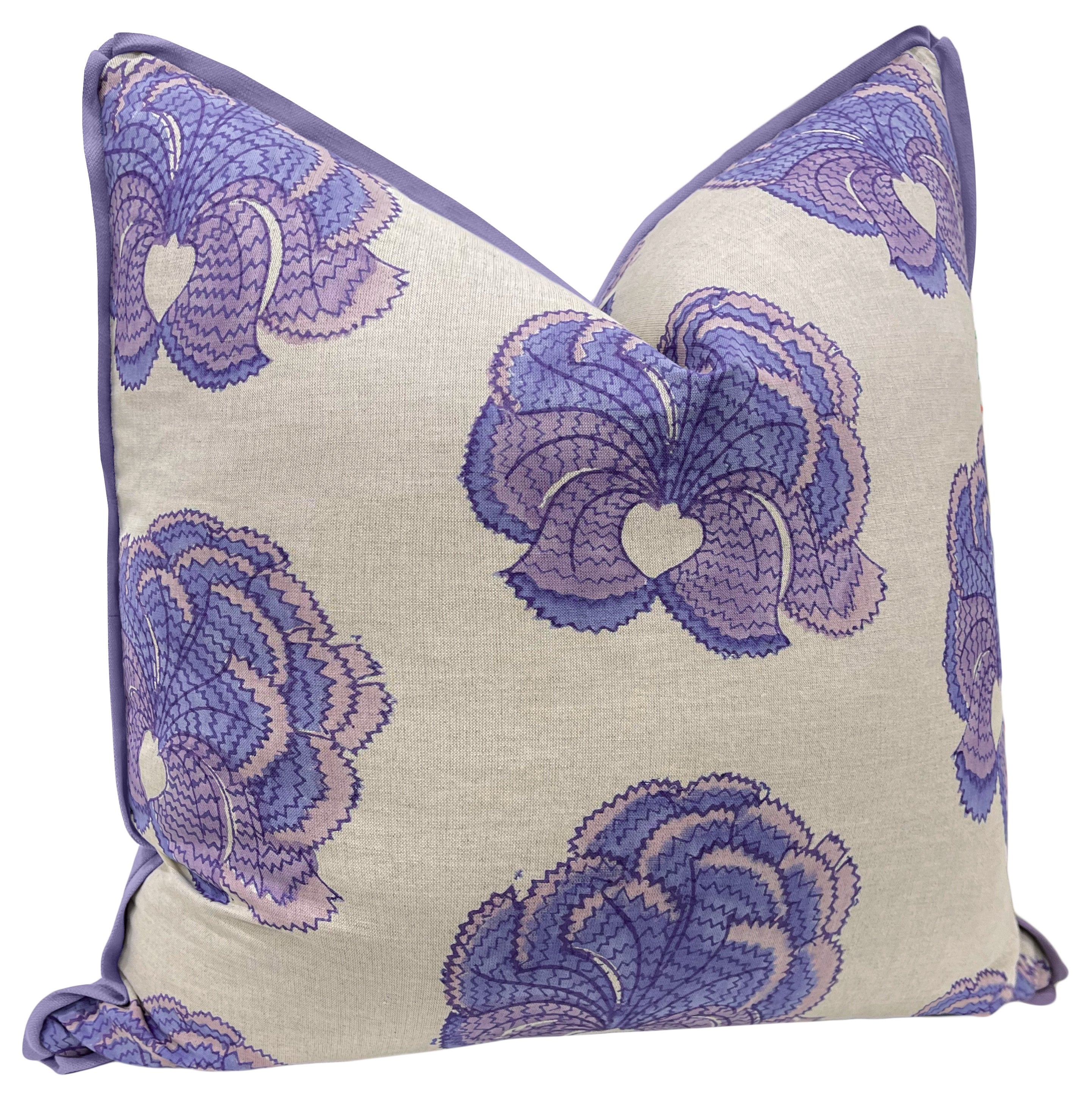 ESMERALDA | TULU TEXTILES - 14" X 36" / BUTTERFLY FLANGE / Powder Blue - Image 2