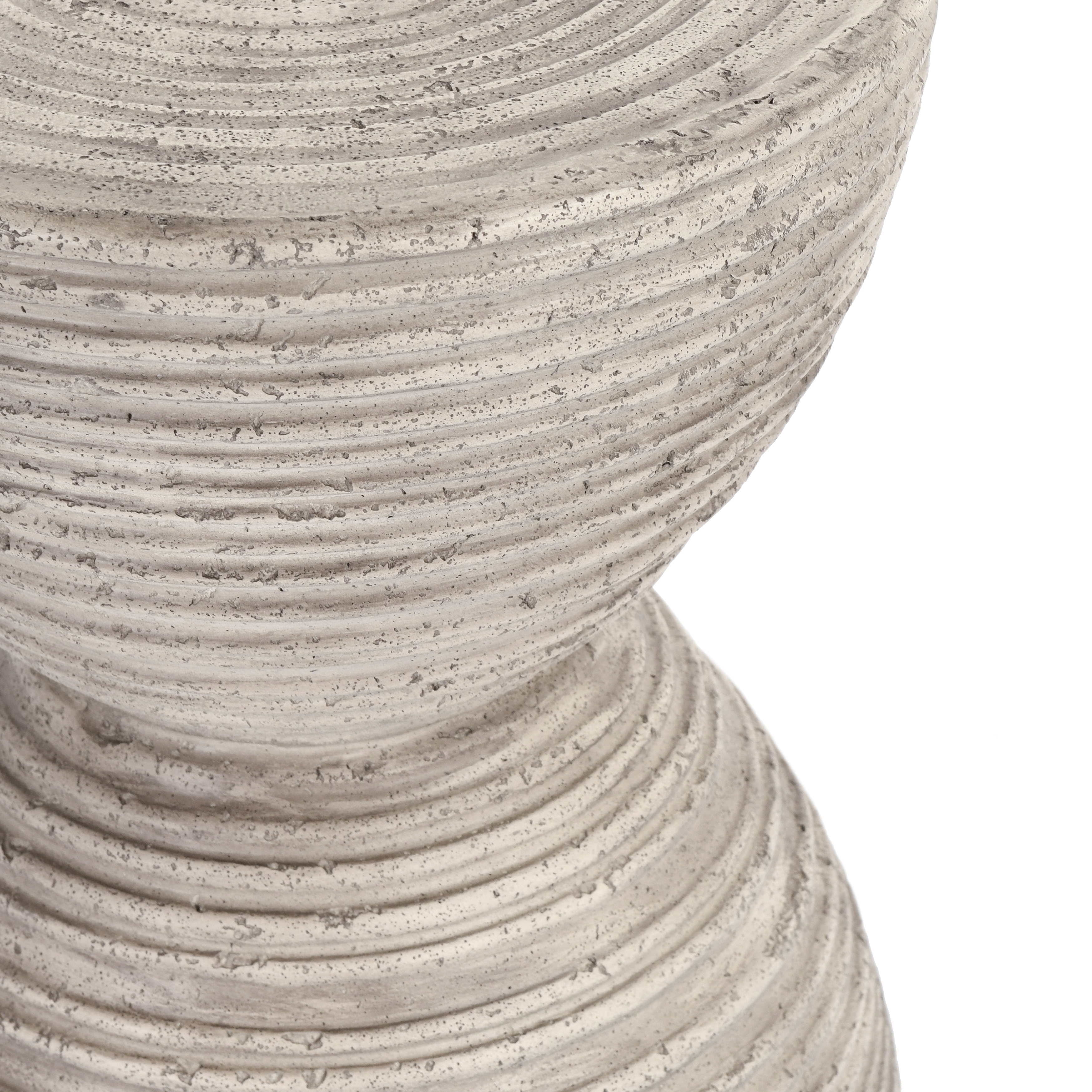 Corey Outdoor Accent Table Light Gray - Image 3