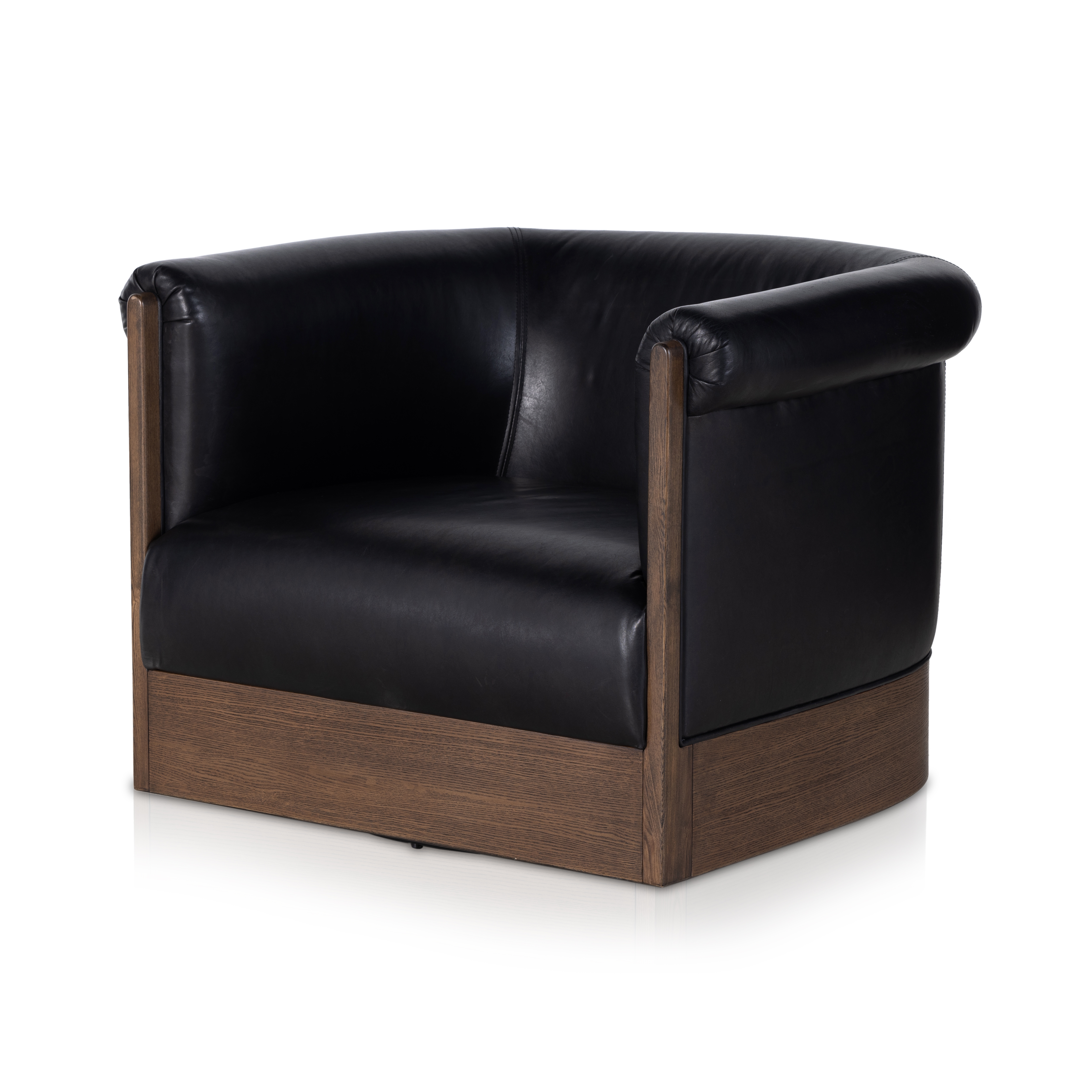 Colby Swivel Chair - Heirloom Black - Image 0