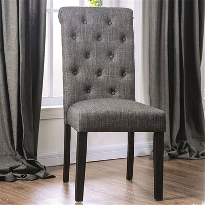 Kovel Tufted Upholstered Parsons Chair - Image 0