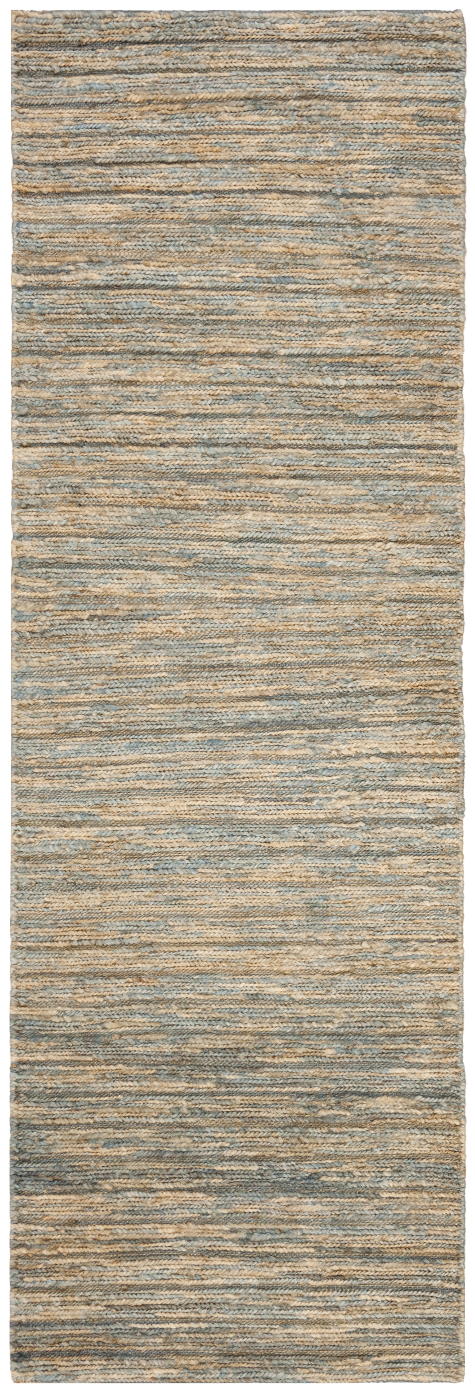 Arlo Home Hand Woven Area Rug, ORG704A, Blue/Natural,  2' 6" X 8' - Image 0