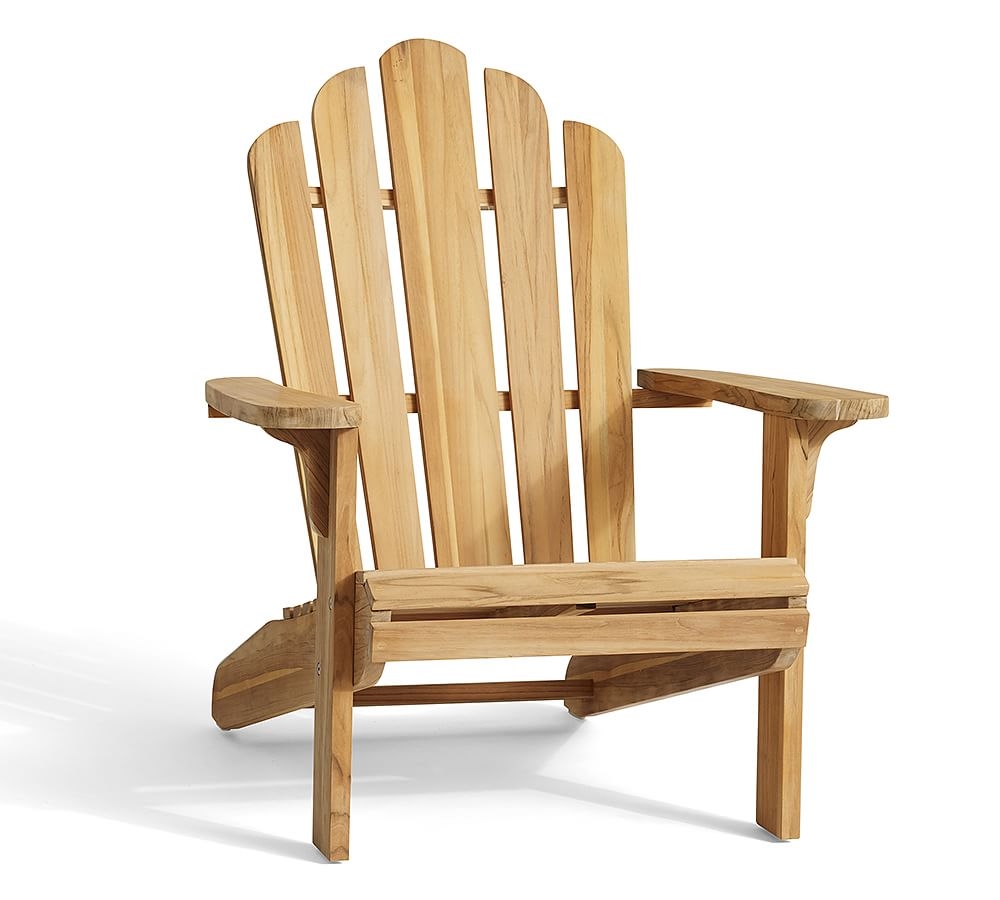 FSC(R) Teak Adirondack Chair, Natural - Image 0