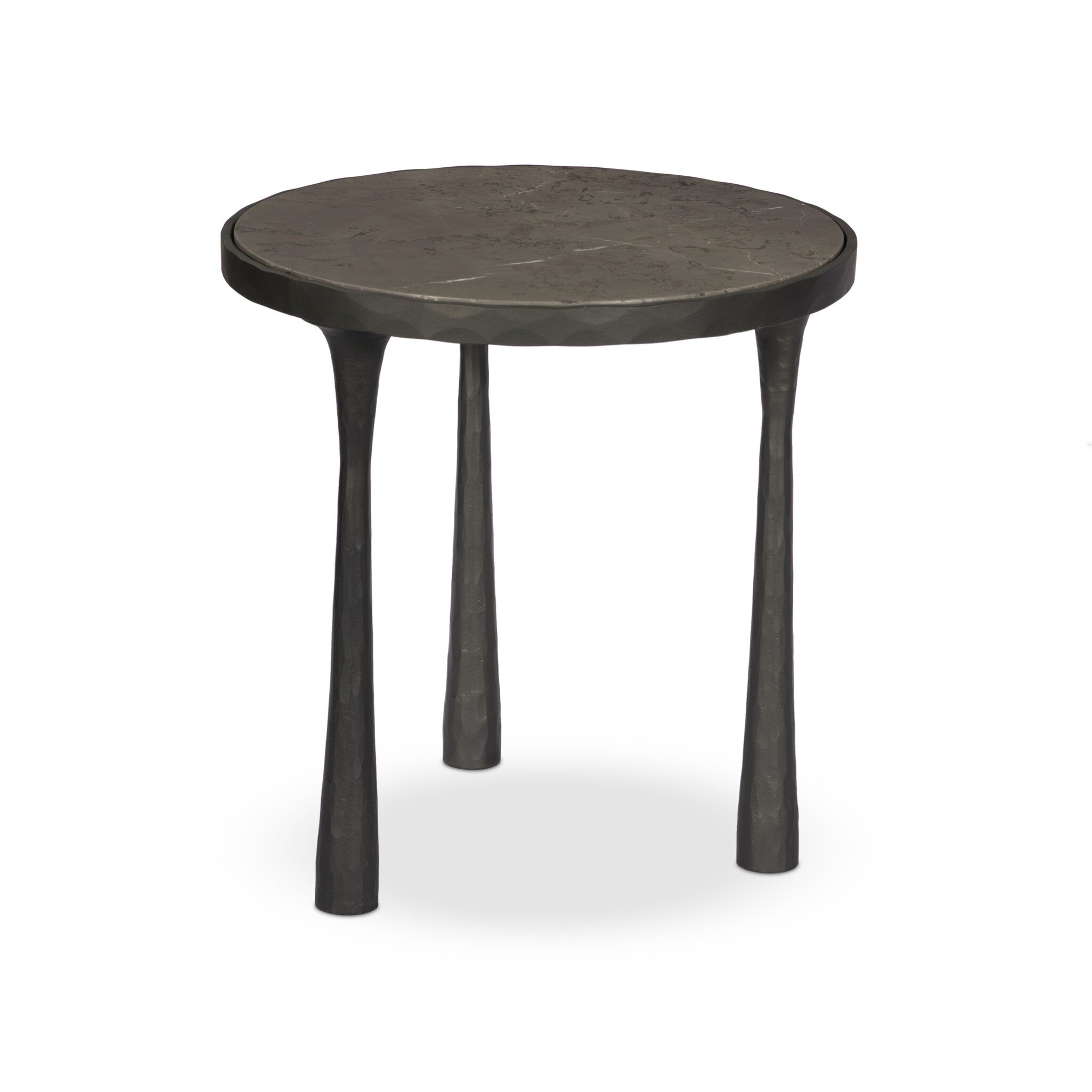 Billings End Table - Grey Italian Marble by Amber Lewis x Four Hands - Image 0