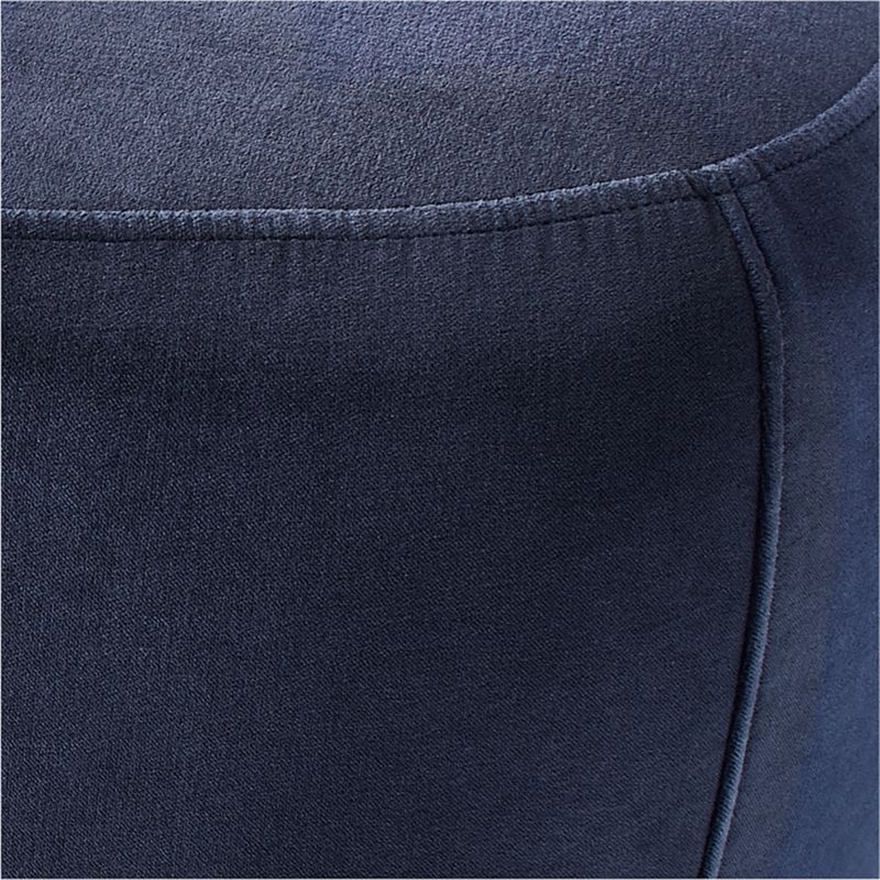 Orleans Navy Velvet Bench - Image 5