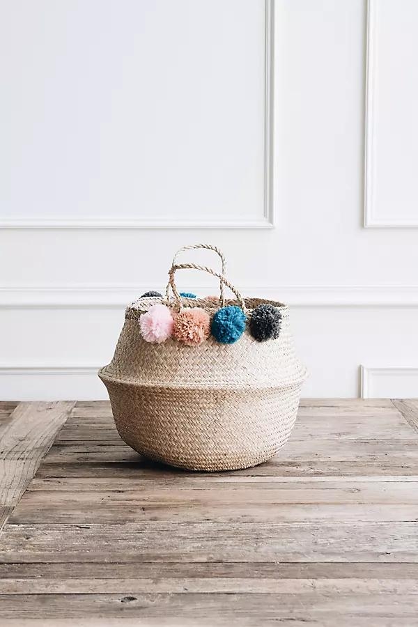 Rudy Pom Pom Belly Basket - Image 0