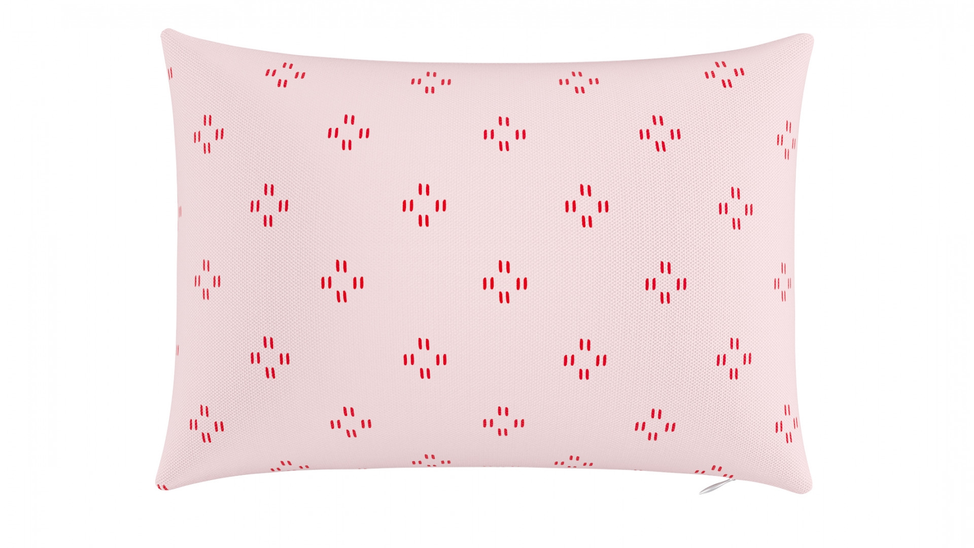 Throw Pillow 14"x20" | Pink Faro  - Image 0