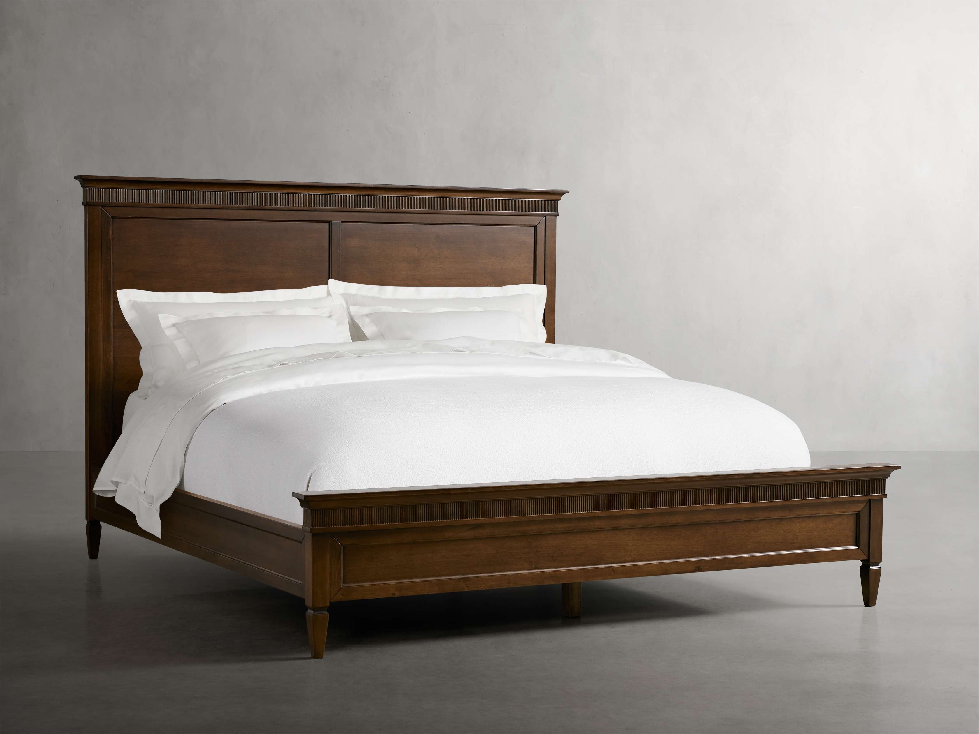 Ottavia Bed in Wood King Brown  Canaletto  - Image 0