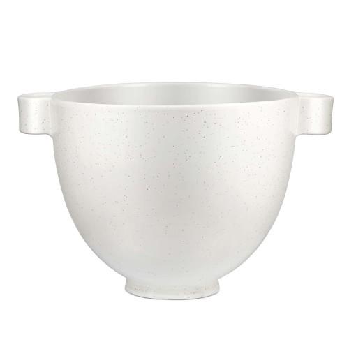 KitchenAid 5-Qt Speckled Stone Ceramic Bowl - Image 0