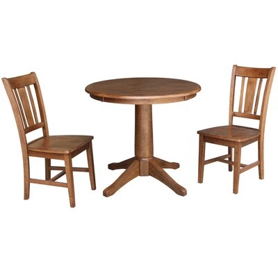 Shullsburg 3 Piece Solid Wood Dining Set - Image 0