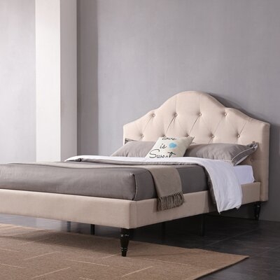 Addie Upholstered Platform Bed - Image 0