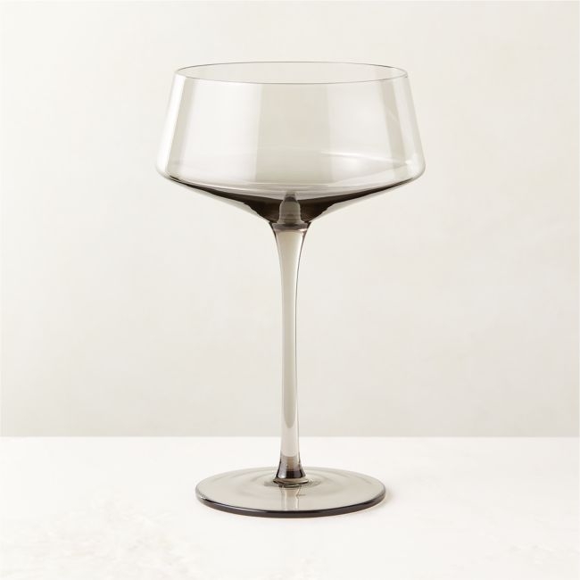 Muse Smoked Coupe Glass - Image 0