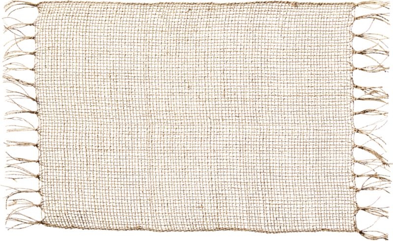 Open Weave Natural Woven Placemat - Image 4