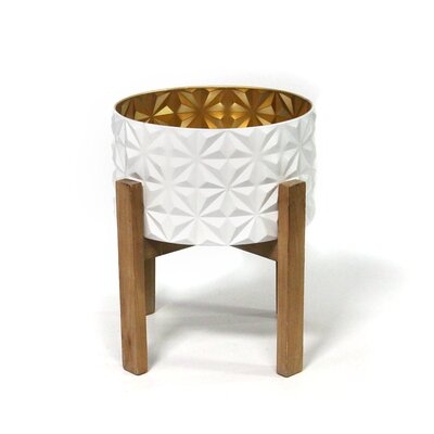 Boho Chic Planter And Stand - Image 0