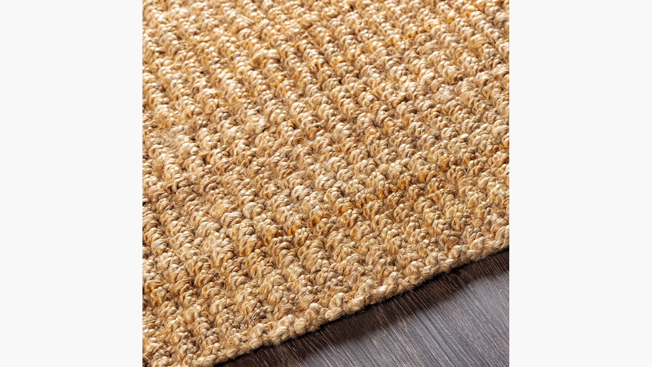 Fringe Jute Rug, Tan Fringe Jute, 4' x 6' - Image 5