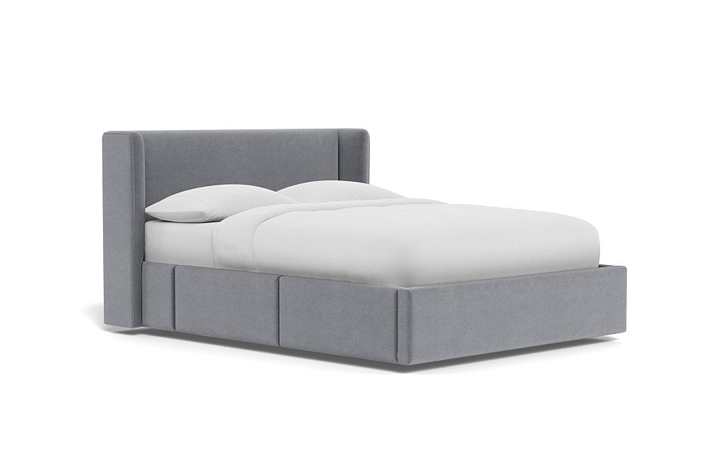 Graham Upholstered Bed with Storage Option - Image 1