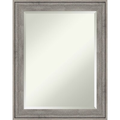 Regis Barnwood Floor Leaner Full Length Mirror - Image 0