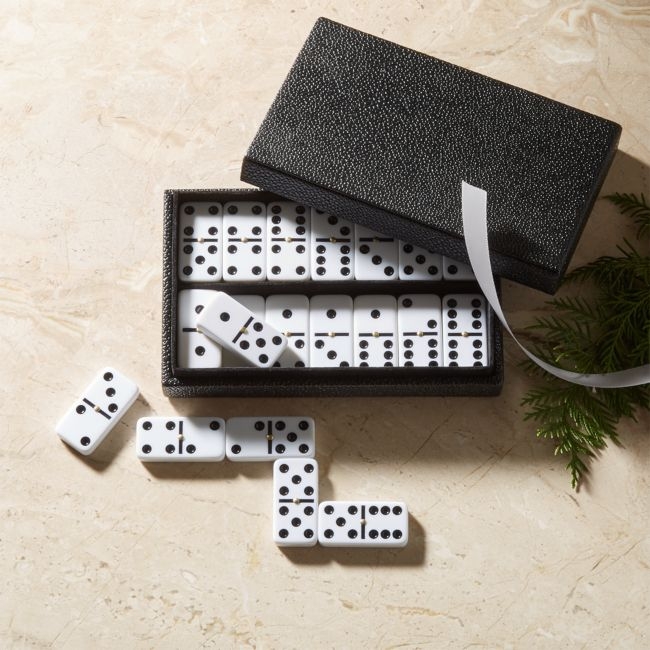 Shagreen Domino Set - Image 0
