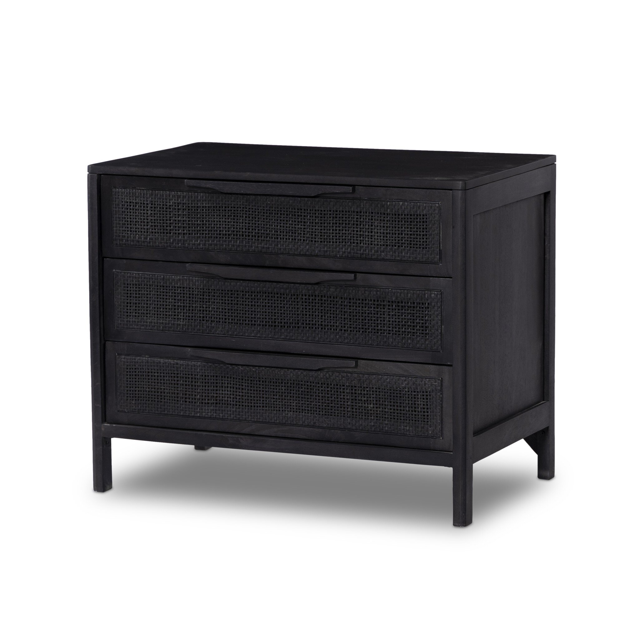 Sydney Large Nightstand - Black Wash - Image 0