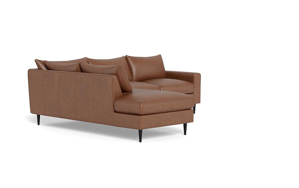Sloan Leather 3-Seat Left Bumper Sectional - Image 1