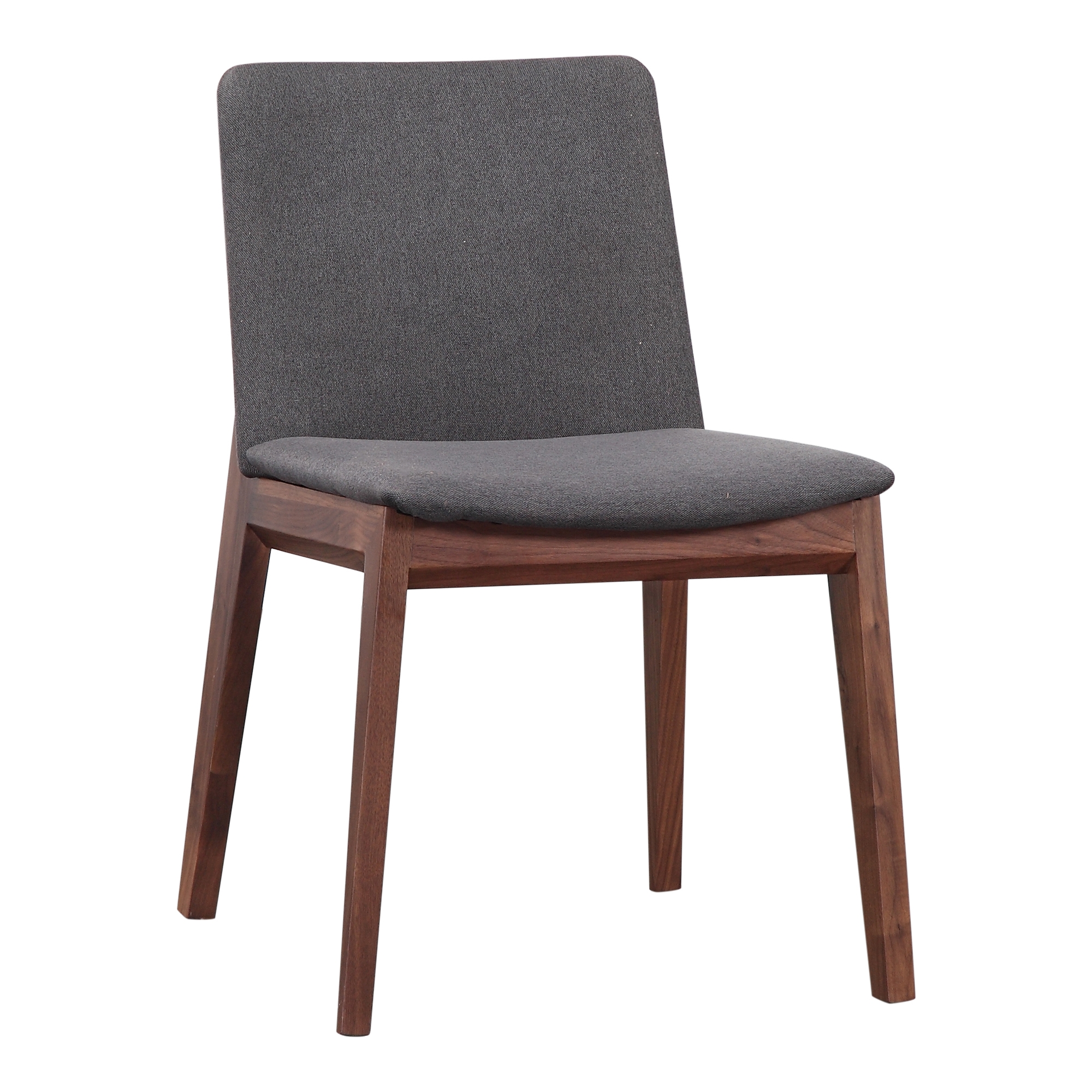 Deco Dining Chair Dark Grey - Set Of Two - Image 1