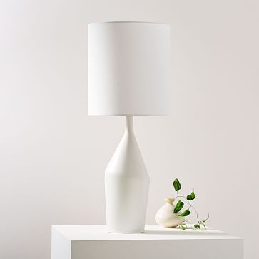 Asymmetry Ceramic Table Lamp, 30.5", Green, Set of 2 - Image 1