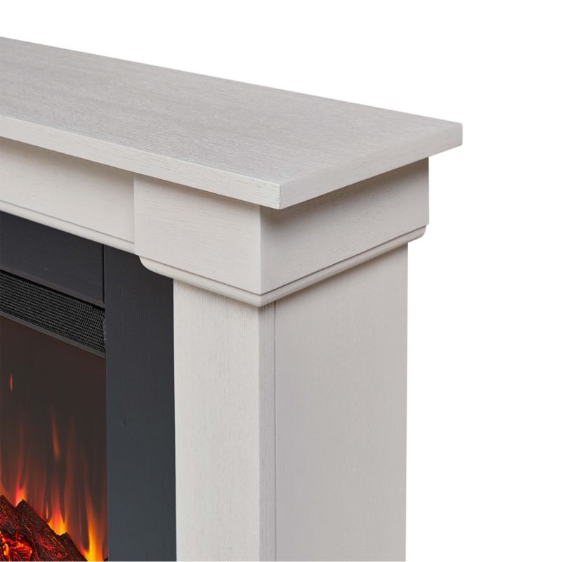 Bristow Light Wood Electric Fireplace - Image 4