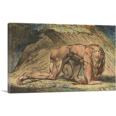 ARTCANVAS Nebuchadnezzar Canvas Art Print By William Blake1_Rectangle - Image 0
