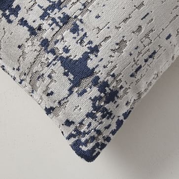 Brushed Shine Velvet Pillow Cover, 18"x18", Charcoal - Image 3