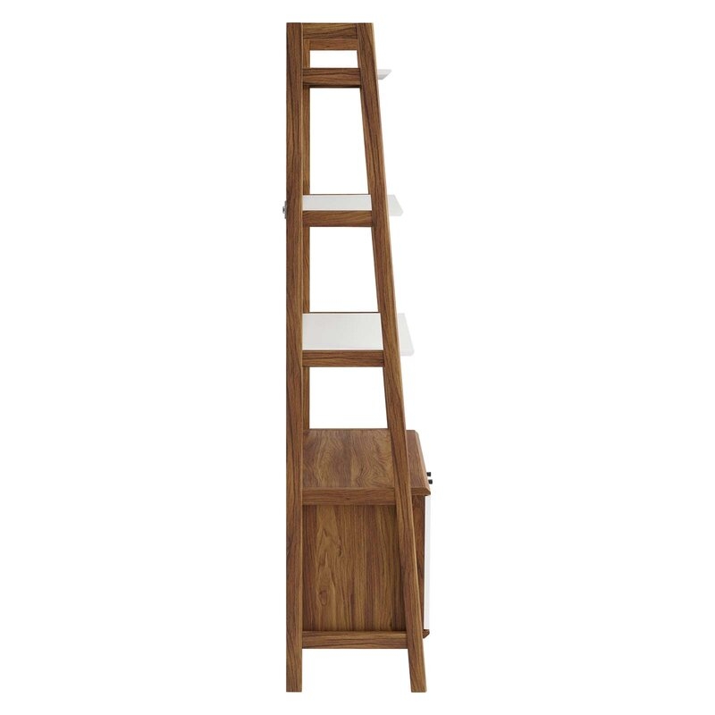 Monango 71'' H Ladder Bookcase - Image 5