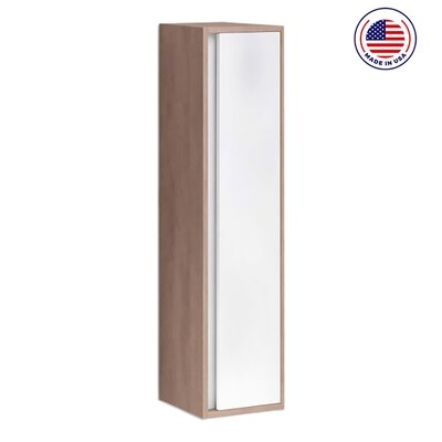 Asbury 12'' W x 55'' H x 10'' D Linen Cabinet - Image 0
