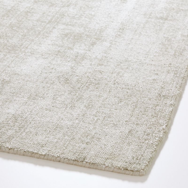 Laval Performance Handwoven Silver Area Rug 6'x9' - Image 1