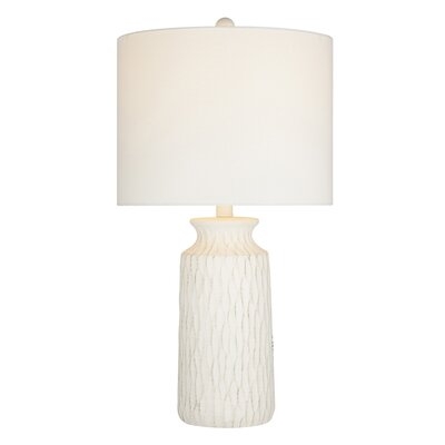Cirrus 24.5" White Table Lamp - Image 0