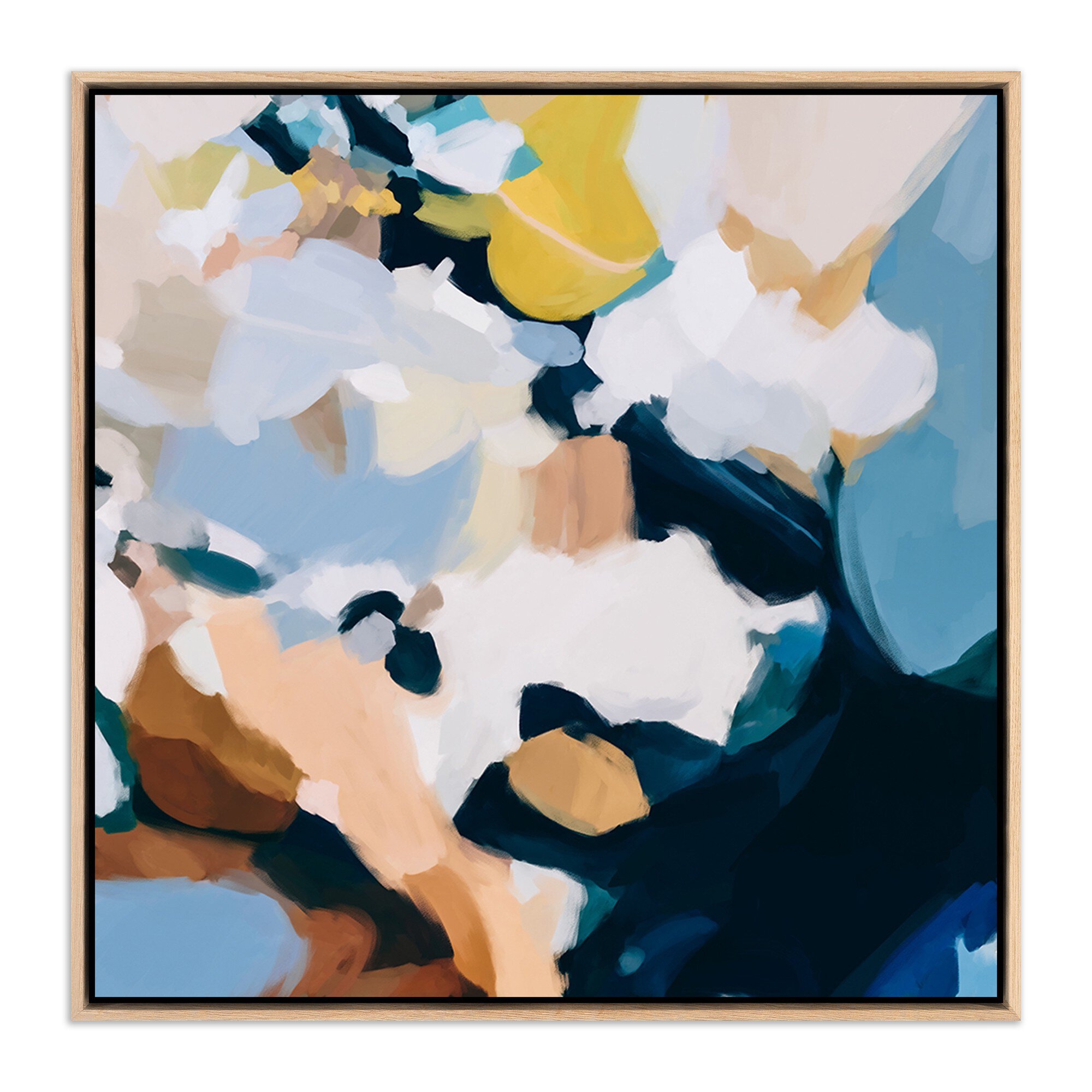Delta by Patricia Vargas - Vertical Grain White Oak Floater - Image 0