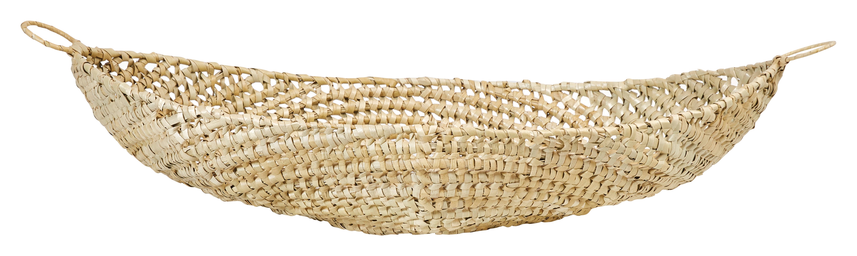 Decorative 37"L Handwoven Karagumoy Basket - Image 0
