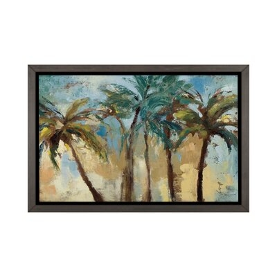 Island Morning Palms by Lanie Loreth - Picture Frame Painting Print - Image 0