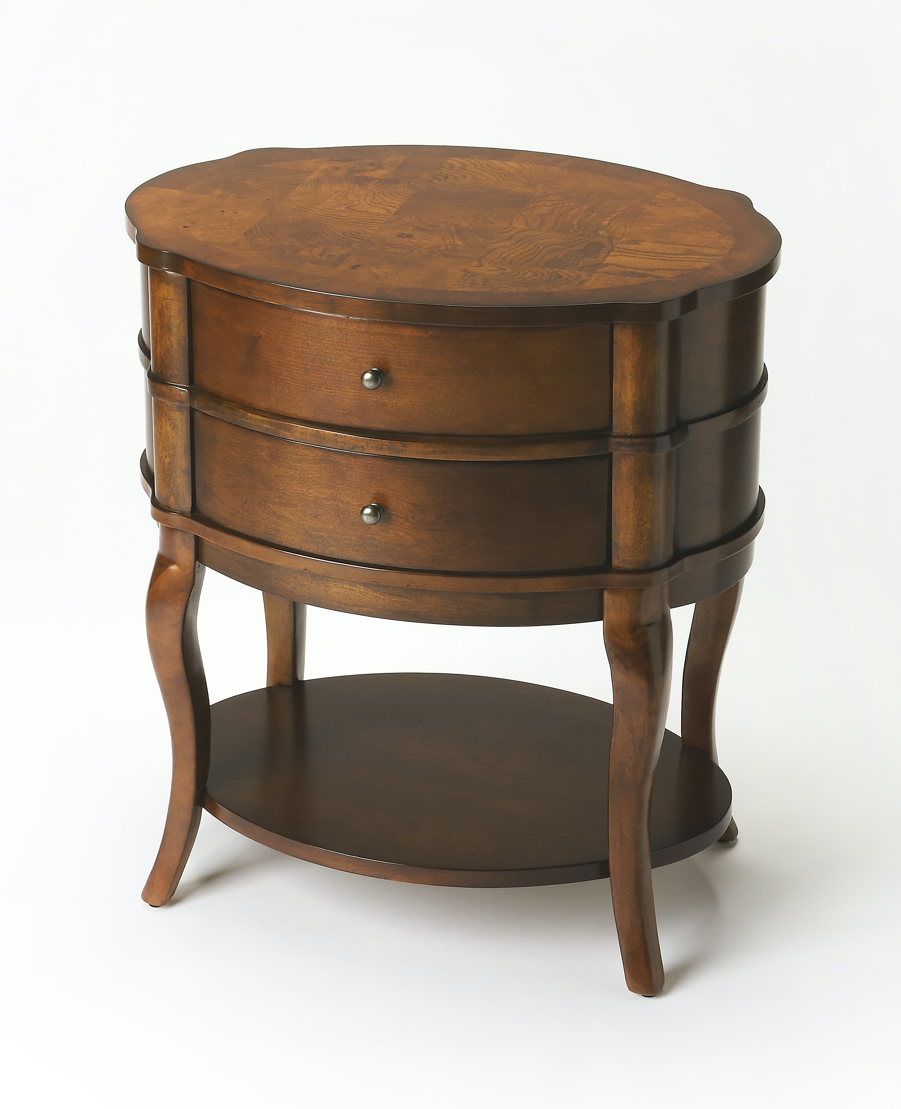 Jarvis Umber Oval Side Table - Image 0
