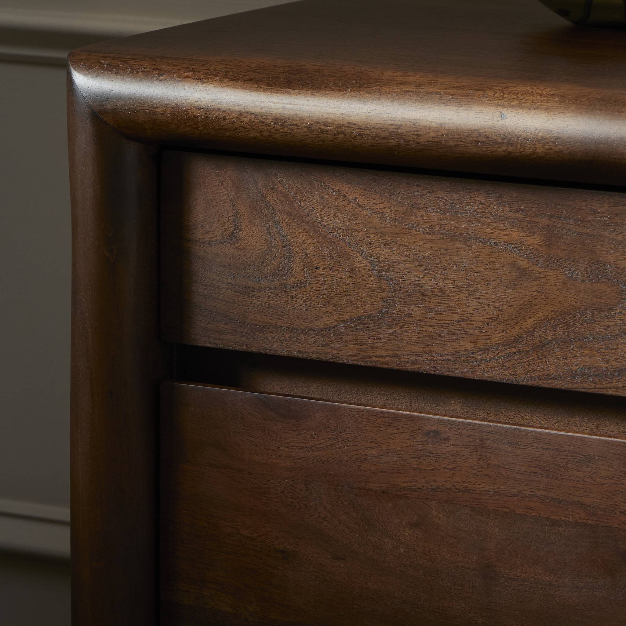 Nigel Nightstand - Rustic Brown Acacia - Image 12