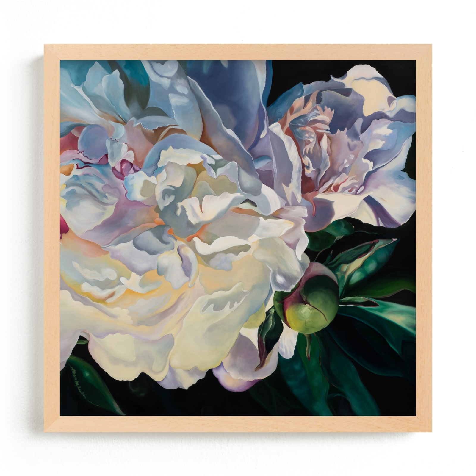 Peony At Spring Sunset Limited Edition Fine Art Print 2 - Image 0