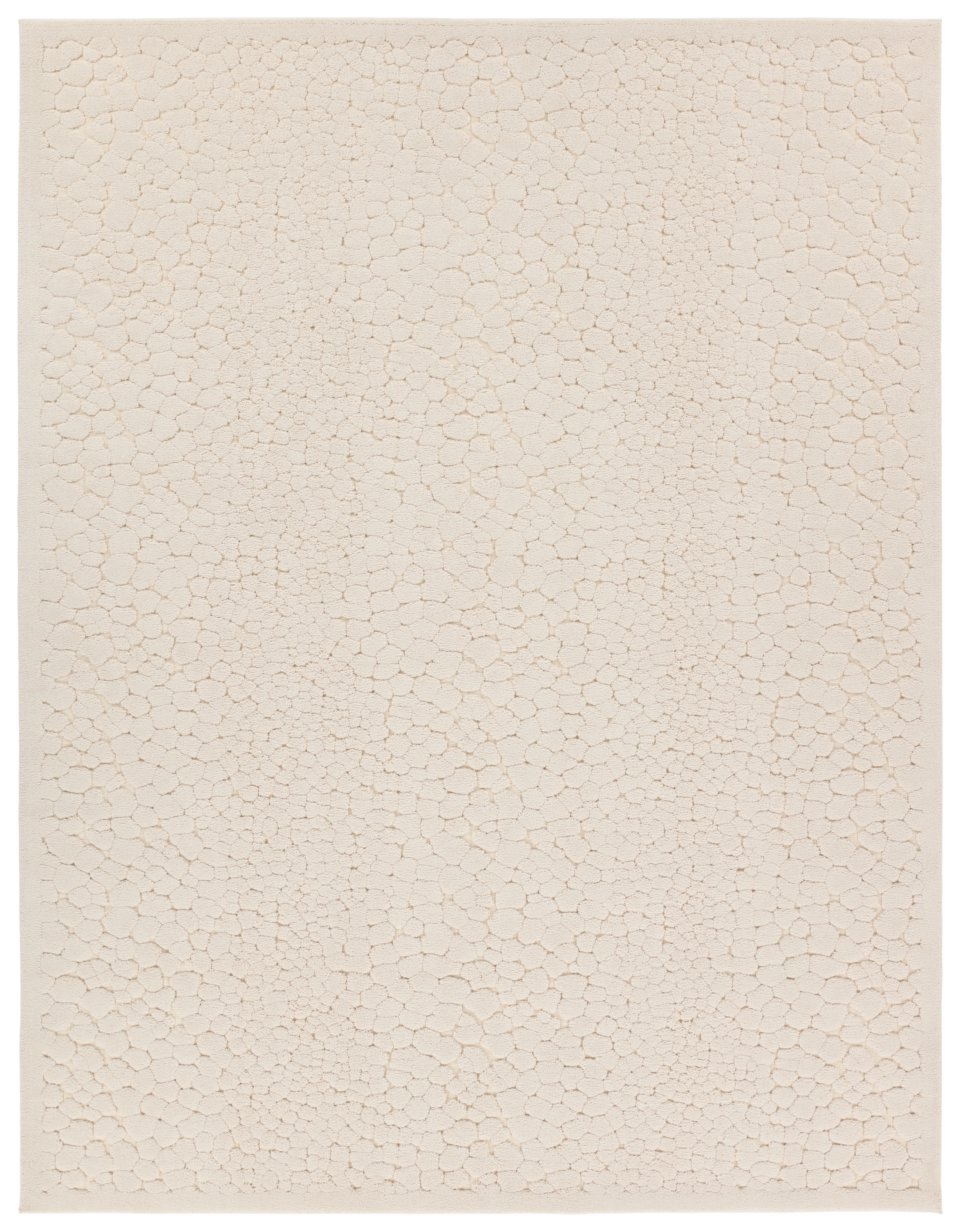 Verin Abstract Cream Area Rug (7'9"X10') - Image 0