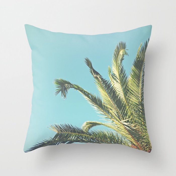Summer Time Ii Throw Pillow by Cassia Beck - Cover (16" x 16") With Pillow Insert - Outdoor Pillow - Image 0