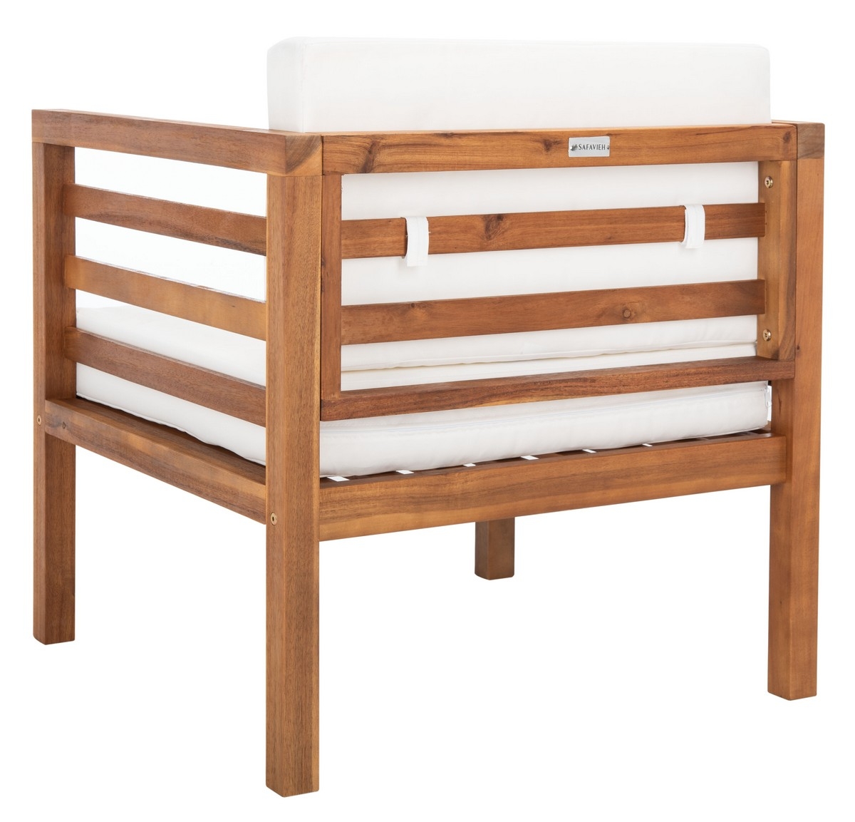 Kinnell Outdoor Armchair - Natural/Beige - Safavieh - Image 7