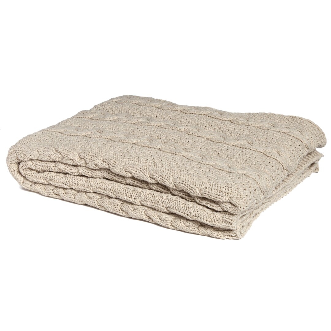 "In2Green Chunky Cable Throw Blanket" - Image 0
