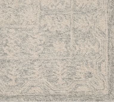 Randi Rug , 10 x 14, White/Blue - Image 3