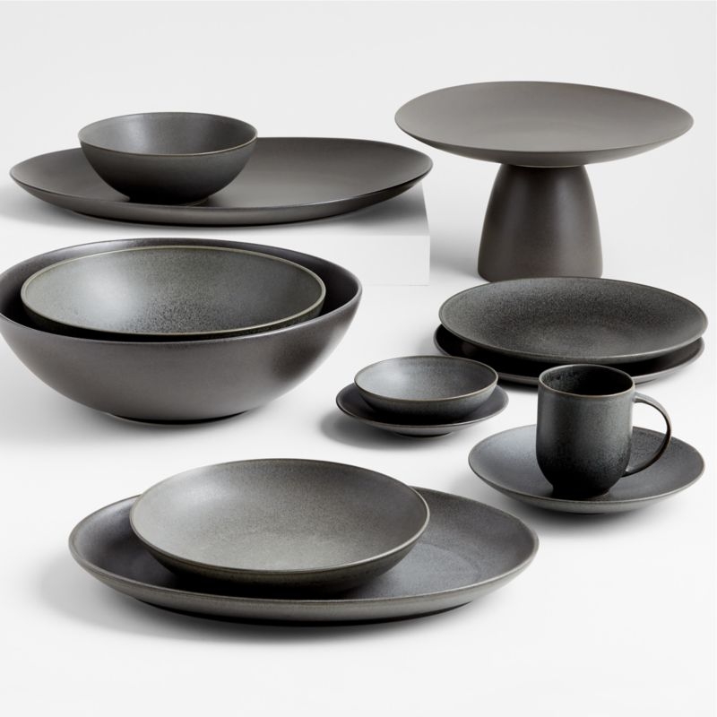 Craft Charcoal Grey Large Serving Bowl - Image 1