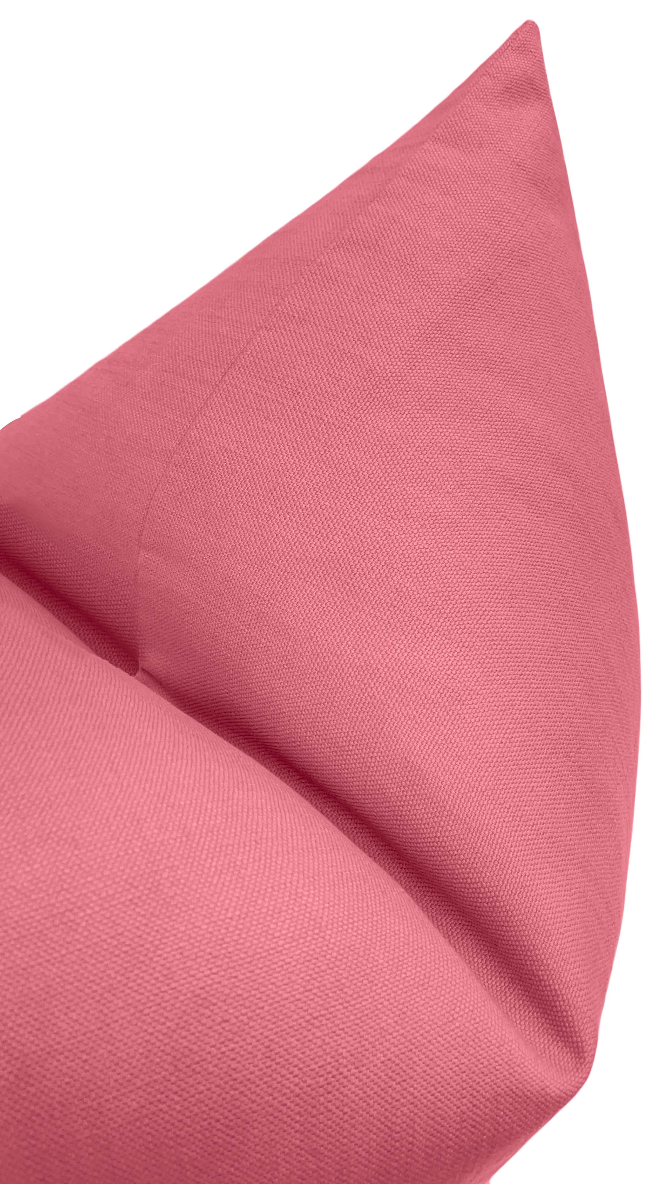 CLASSIC LINEN // ROSÉ PINK - 20" X 26" STANDARD SHAM - Image 2