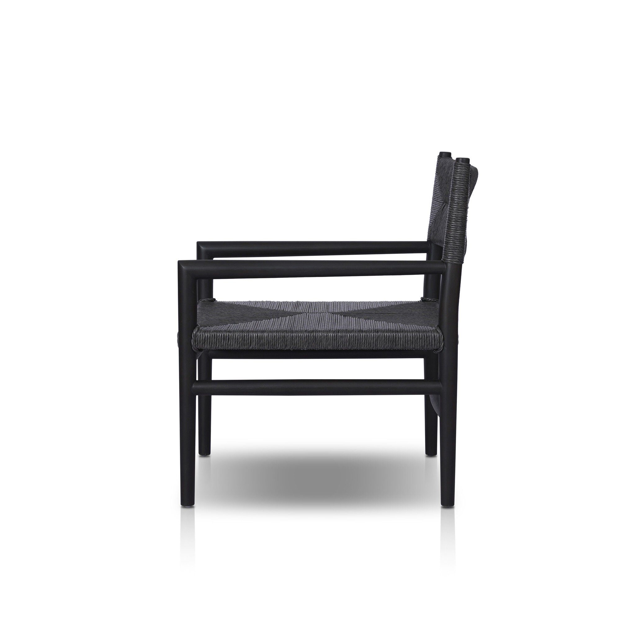 Lomas Outdoor Chair - Black Teak - Image 4