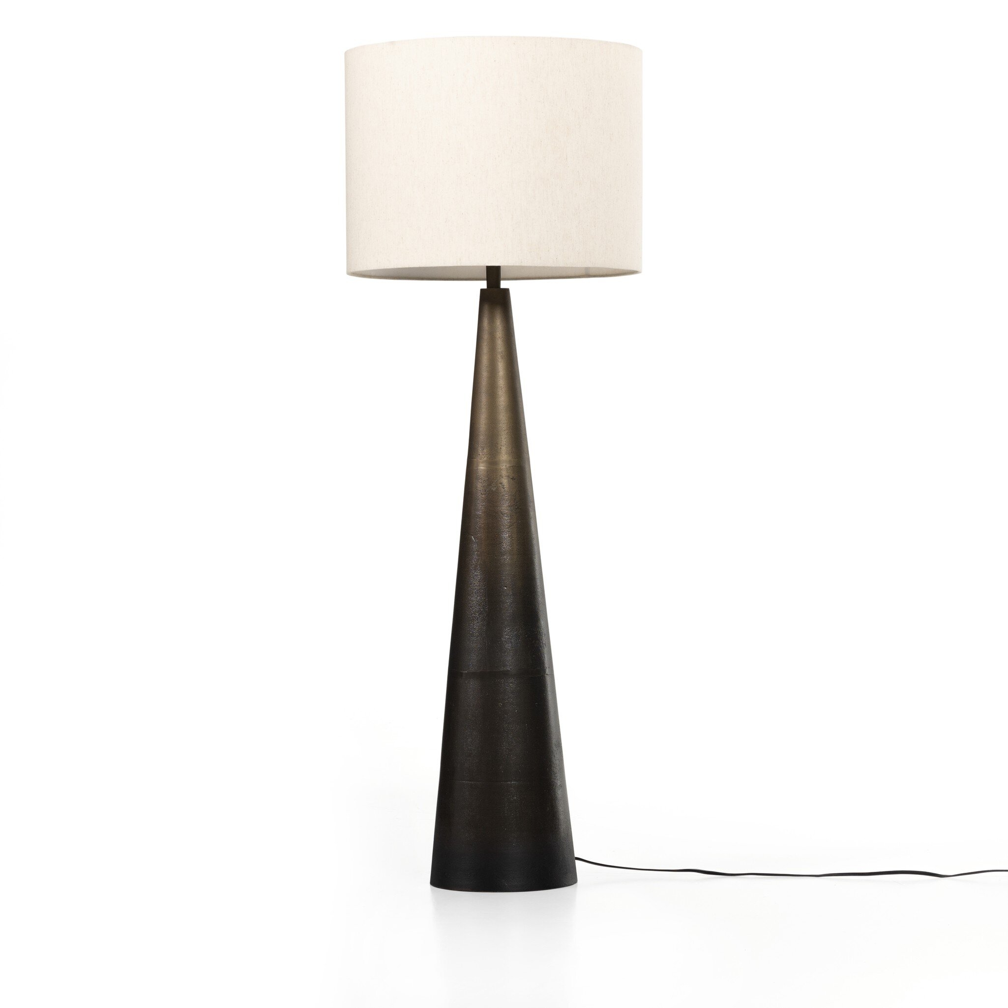 Nour Floor Lamp - Ombre Stainless Steel - Image 4